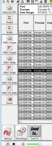 refresh date range send to toolbar for series of charts