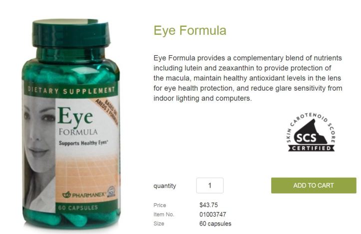 eye formula
