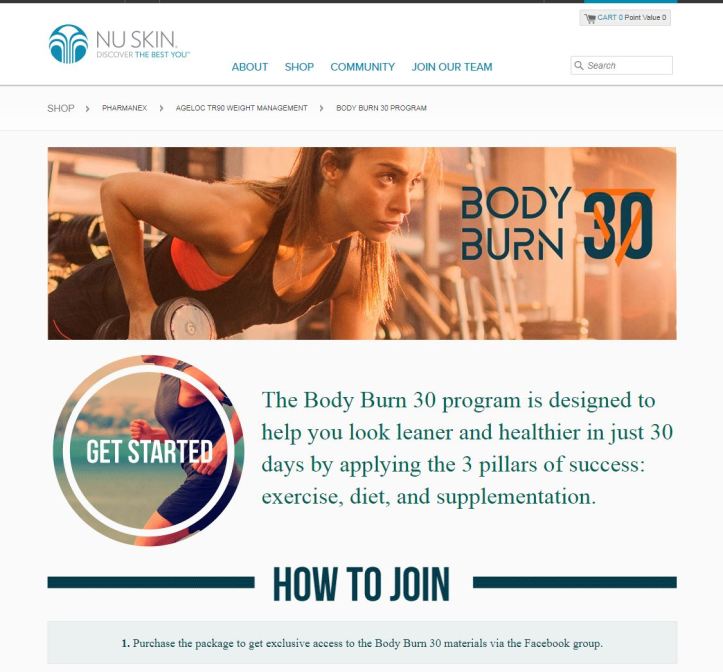 30 day burn
